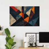 Poster Mosaïque Temporelle (Bureau à domicile)