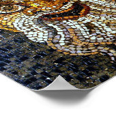 Poster Mosaïques antiques vintages (Pompéi) (Coin)