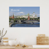 Poster Moscou (Cuisine)