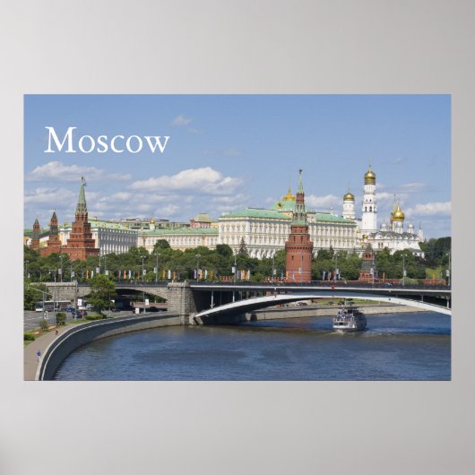 Poster Moscou (Devant)