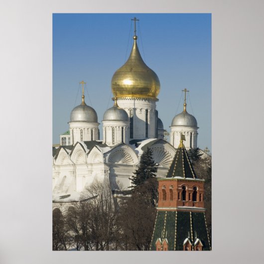 Poster Moscou Kremlin (Devant)