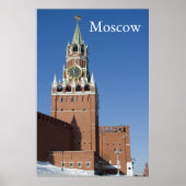 Poster Moscou Kremlin (Devant)