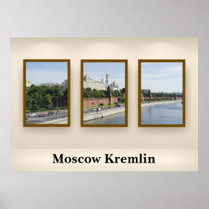 Poster Moscou Kremlin