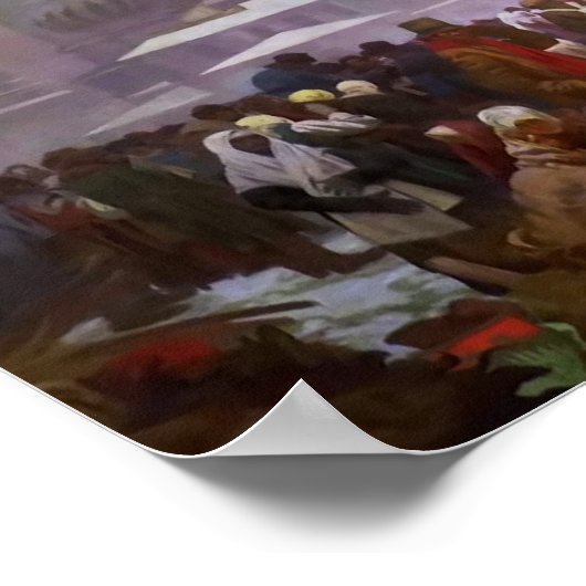 Poster Moscow (Coin)