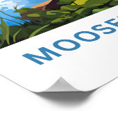 Poster Mosehead Lake Maine Imprimer (Coin)