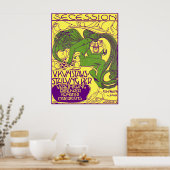 Poster Moser : Exposition d'art de la Sécession de (Cuisine)
