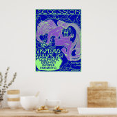 Poster Moser : Exposition d'art de la Sécession de (Cuisine)