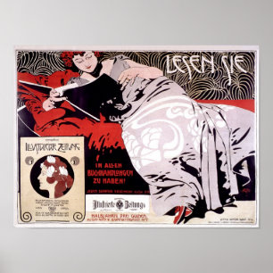 Poster Moser Kolo 1900 Vintage French Advertising