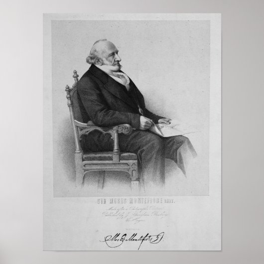 Poster Moses Montefiore (Devant)