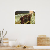 Poster Moses traversant la mer Rouge, religion Vintage (Cuisine)