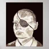 Poster Moshe Dayan (Devant)