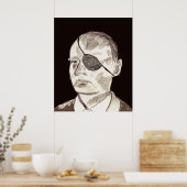 Poster Moshe Dayan (Cuisine)