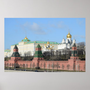 Poster Moskou Kremlin