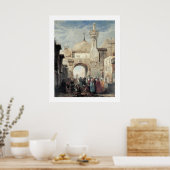 Poster Mosquée Al Azhar au Caire (Cuisine)