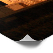 Poster Mosquée Amir Timur Ouzbékistan Photo sur toile (Coin)