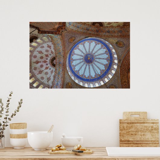 Poster Mosquée bleue (Cuisine)
