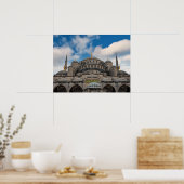 Poster Mosquée bleue Istanbul (Cuisine)