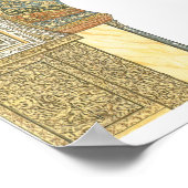 Poster Mosquée de Cordoue Espagne. Mihrab (Coin)