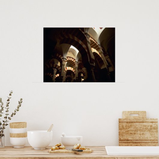 Poster Mosquée de Cordova 2 (Cuisine)