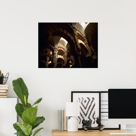 Poster Mosquée de Cordova 2 (Bureau à domicile)