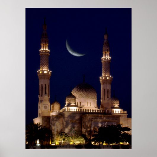 Poster Mosquée de Jumeirah (Devant)