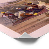 Poster Mosquée d'Omar, montrant le site du temple (Coin)