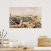 Poster Mosquée d'Omar montrant le Site du Temple (Cuisine)