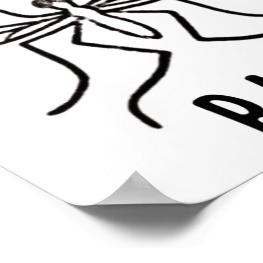 Poster Mosquito Bait Funny Camping Campfire Outdoors Bug (Coin)