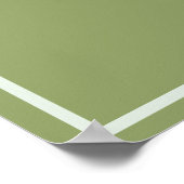 Poster Moss Green Estate Wedding Welcome Sign (Coin)