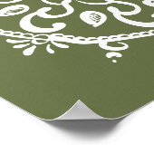 Poster Moss Mandala (Coin)