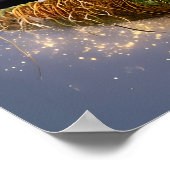 Poster Mossy Lips Floral Art Imprimer (Coin)