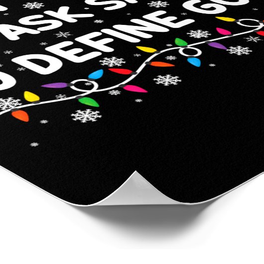 Poster Most Likely To Ask Santa To Define Good Christmas  (Coin)