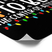 Poster Most Likely To Be The Center Of Attention Christma (Coin)