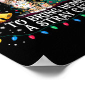 Poster Most Likely To Bring Home A Stray Cat Christmas  (Coin)