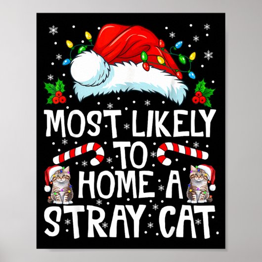 Poster Most Likely To Bring Home A Stray Cat Matching Chr (Devant)