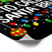 Poster Most Likely To Call Santa Bruh Christmas Matching  (Coin)