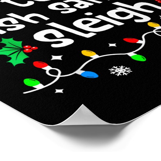 Poster Most Likely To Crash Santas Sleigh Christmas Match (Coin)