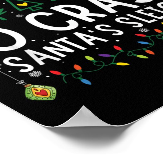 Poster Most Likely To Crash Santa's Sleigh Matching Chris (Coin)