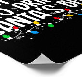 Poster Most Likely To Drink Santa's Beer Fun Christmas Dr (Coin)