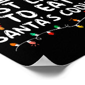 Poster Most Likely To Eat Santas (Coin)