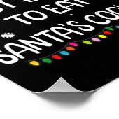 Poster Most Likely To Eat Santas (Coin)