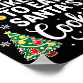 Poster Most Likely To Eat Santa's Cookies Shirt Family Ch (Coin)