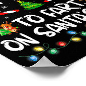 Poster Most Likely To Fart On Santa's Lap Family Christma (Coin)