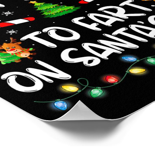 Poster Most Likely To Fart On Santa's Lap Family Christma (Coin)