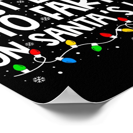 Poster Most Likely To Fart On Santa's Lap Family Christma (Coin)