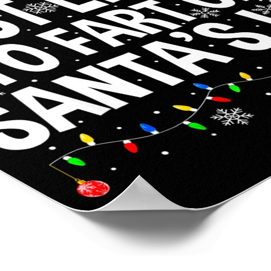 Poster Most Likely To Fart On Santa's Lap Family Matching (Coin)