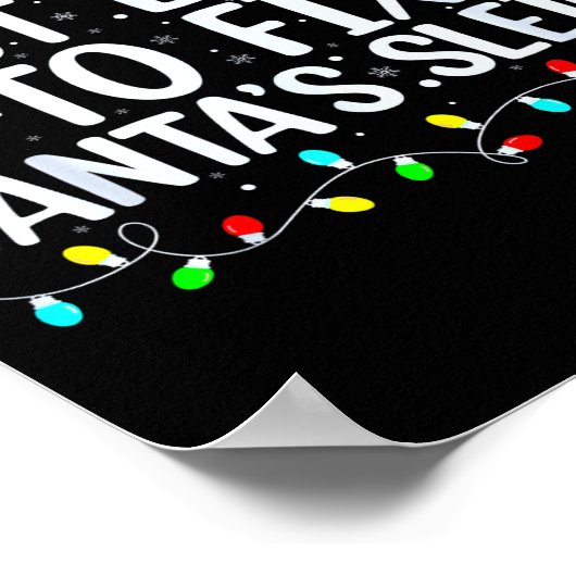 Poster Most Likely To Fix Santa's Sleigh Christmas Believ (Coin)