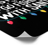 Poster Most Likely To Go Fishing With Santa Fishing Funny (Coin)