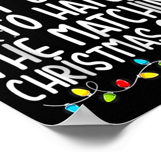 Poster Most Likely To Hate Matching Christmas (Coin)