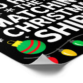 Poster Most Likely To Hate The Matching Christmas Shirts (Coin)